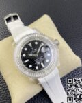 CH Custom Acrylic Clear Rolex Submariner Black Star Dial Watch