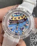 CH Custom Acrylic Clear Rolex Submariner Personalized Graffiti Dial Watch