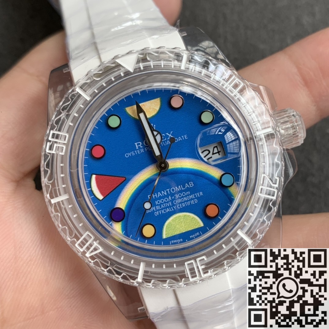 CH Custom Acrylic Clear Rolex Submariner Color Scale