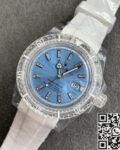 CH Custom Acrylic Clear Rolex Submariner Ice Blue Dial