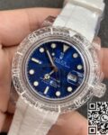 CH Custom Acrylic Clear Rolex Submariner Blue Star Dial