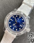 CH Custom Acrylic Clear Rolex Submariner Blue Star Dial