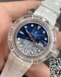 CH Customized Acrylic Clear Rolex Submariner Lunar Starry Crater Dial