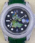 IPK Custom Diamond Set Rolex Submariner Chinese Loyalty Guan Gong Dial