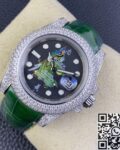 IPK Custom Diamond Set Rolex Submariner Chinese Loyalty Guan Gong Dial