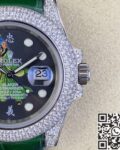 IPK Custom Diamond Set Rolex Submariner Chinese Loyalty Guan Gong Dial