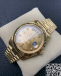 EW Factory Rolex Day Date 218238 Gold Watch