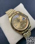 EW Factory Rolex Day Date 218238 Gold Watch