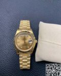 EW Factory Rolex Day Date 218238 Gold Watch