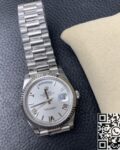 EW Factory Fake Rolex Day Date M228236-0010 White Dial