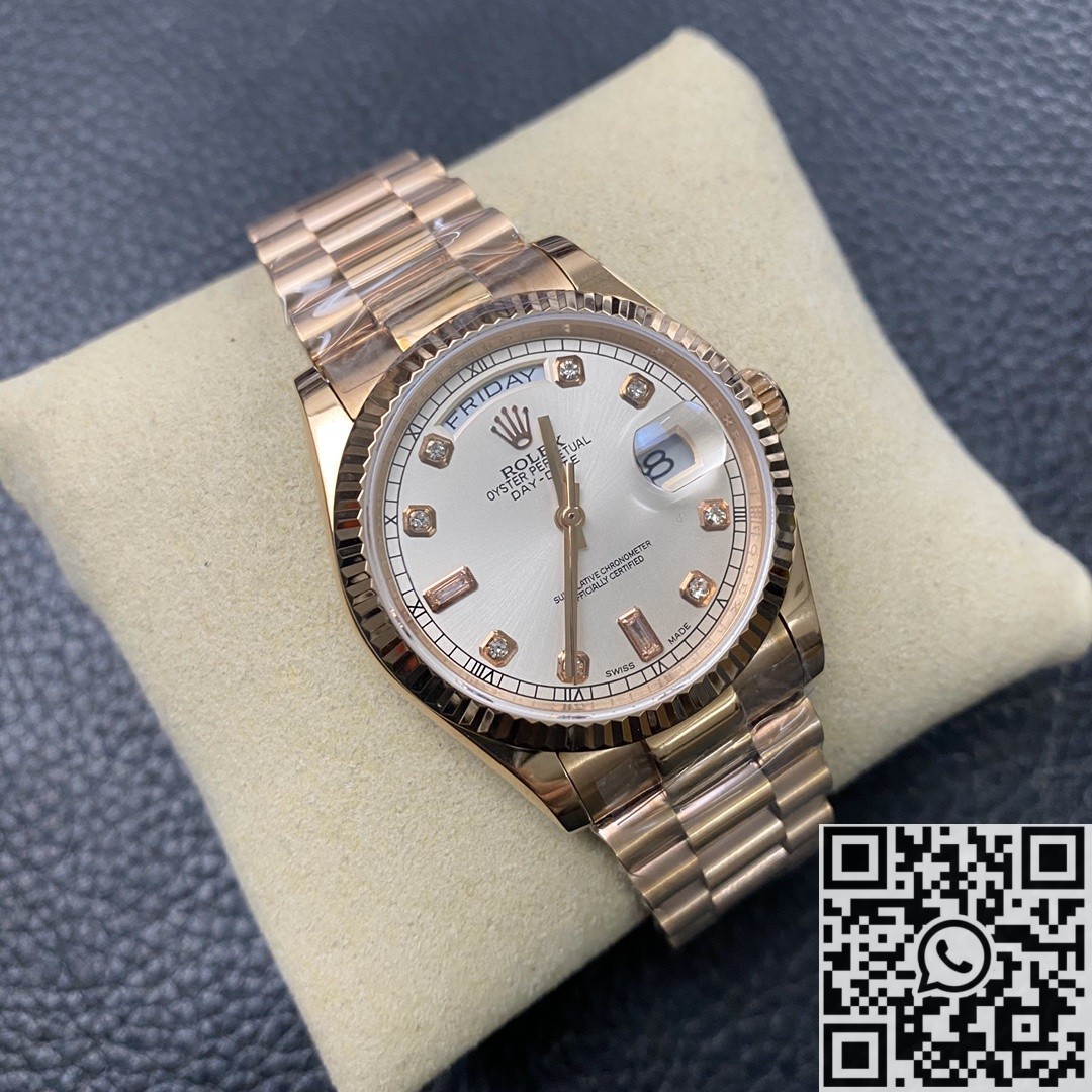 Best Rolex Replicas Day Date 118238 Rose Gold BP Factory