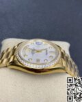 EW Factory Replica Rolex Day Date M128348RBR-0017 Ladies Gold Watch