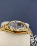 EW Factory Replica Rolex Day Date M128238-0022 Brown Dial Ladies Gold Watch