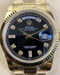 Rolex Air king Replica Day Date M128238 Rose Gold Diamond