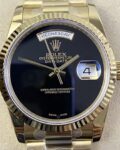 Custom Swiss Replica Rolex Day Date Dials Gold BP Factory