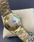 Custom Swiss Replica Rolex Day Date Dials Gold BP Factory