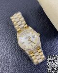 Iced Out Rolex Replica Day Date M128348RBR Gold Diamond