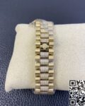 Iced Out Rolex Replica Day Date M128348RBR Gold Diamond