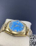 EW Factory Replica Rolex - Day Date Turquoise Dial Gold Watches