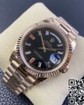 EW Factory Replica Rolex Day Date 218235-83215 Rose Gold Watches