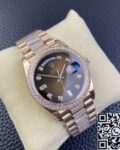 EW Factory Replica Rolex Day Date M218345RBR-0041 Rose Gold Watches