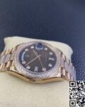 EW Factory Replica Rolex Day Date M218345RBR-0041 Rose Gold Watches