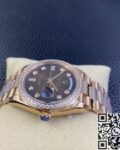 EW Factory Replica Rolex Day Date M218345RBR-0041 Rose Gold Watches