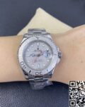 AR Factory Fake Rolex Yacht Master 16622 Silver Gray Dial Size 40mm Series