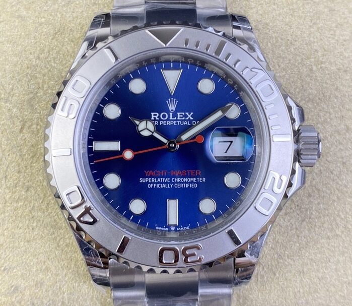 VS Factory 1:1 Replica Rolex Yacht-Master M126622-0002 Blue Dial Watch