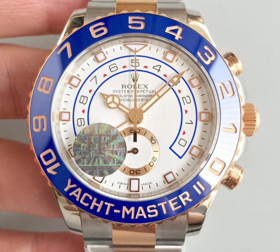 JF Factory Replica Rolex Yacht Master II M116681-0002 Size 44mm Series Watches