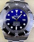 V9 Factory Fake Rolex Sea-Dweller M126660-0002 Gradient Blue Dial