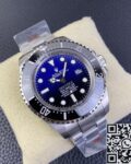 V9 Factory Fake Rolex Sea-Dweller M126660-0002 Gradient Blue Dial