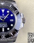 V9 Factory Fake Rolex Sea-Dweller M126660-0002 Gradient Blue Dial