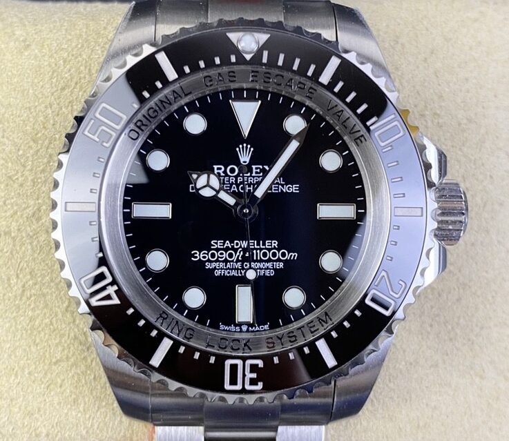 V9 Factory Replica Rolex Sea-Dweller M126067-0001 Black Dial