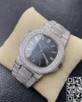 R8 Factory Fake Patek Philippe Nautilus 5711 Blue Diamond Dial