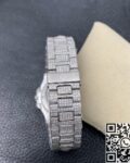 R8 Factory Fake Patek Philippe Nautilus 5711 Full Diamond Watch