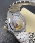 PPF Factory Fake Patek Philippe Nautilus 5719/1G-001 Full Diamond Watch