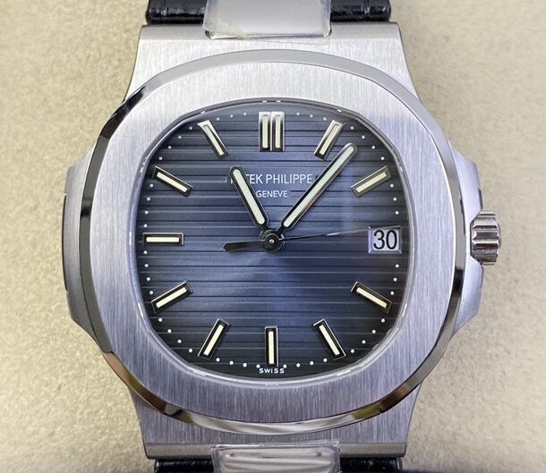 PPF Factory Replica Patek Philippe Nautilus 5711 Blue Dial Belt Model