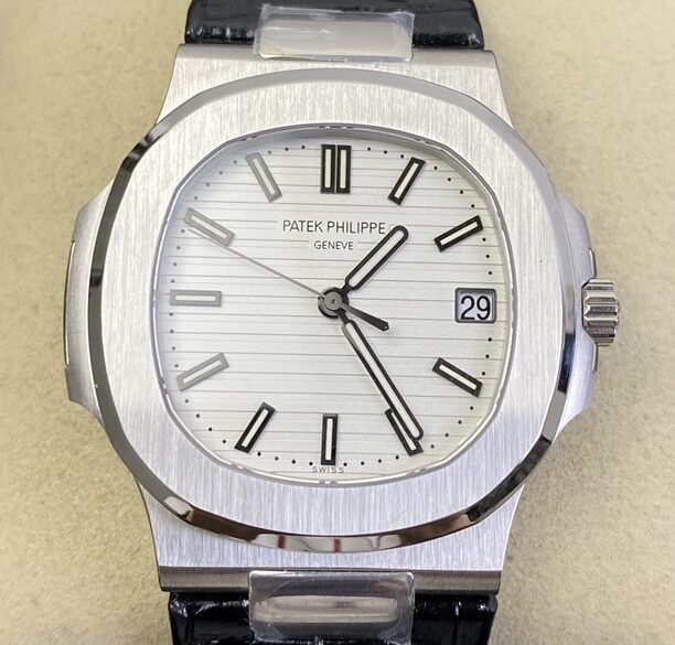 PPF Factory Replica Patek Philippe Nautilus 5711 White Dial Belt Model