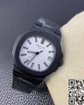 PPF Factory Custom Patek Philippe Nautilus White Dial DCL Edition