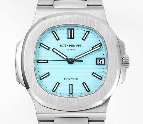 PPF Factory Replica Patek Philippe Nautilus 5711/1A-018 Tiffany Blue Dial Watch