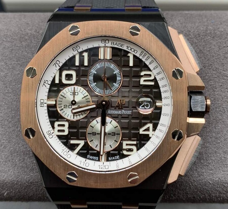 APF Factory Fake AP Royal Oak Offshore 26405NR.OO.A002CA.01 Watch