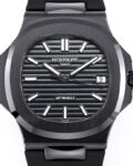 AET Custom Patek Philippe Nautilus Gradient Black Ceramic