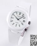 AET Custom Patek Philippe Nautilus White Ceramic