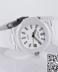 AET Custom Patek Philippe Nautilus White Ceramic