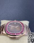 PPF Custom Patek Philippe Nautilus 5711 Red Diamond Rose Gold Watch