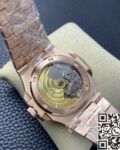 PPF Custom Patek Philippe Nautilus 5711 Red Diamond Rose Gold Watch