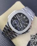 GR Factory Fake Patek Philippe Nautilus 5712 Dark Gray Dial Watches