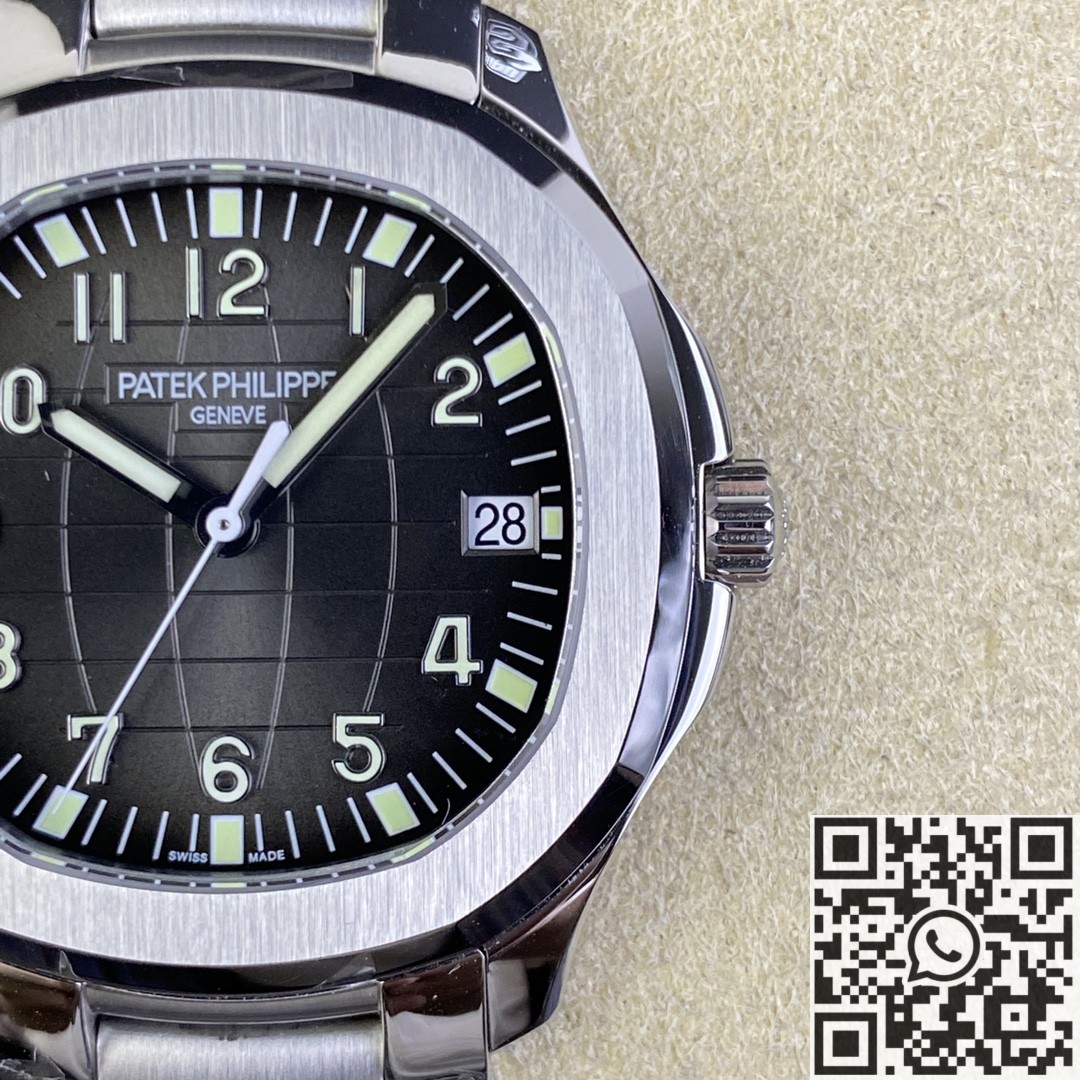 3K Factory Replica Patek Philippe Aquanaut 5167/1A-001 Black Dial Series Watches