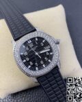 PPF Factory Fake Patek Philippe Aquanaut 5069G-001 Women’s Diamond Watch